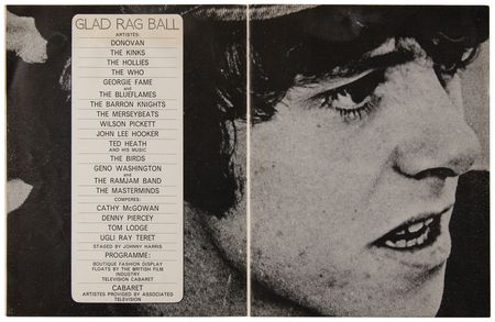 Lot #3300 The Who: Glad Rag Ball Program (Empire Pool, November 19, 1965) - Image 3