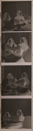 Lot #3184 John Lennon and Yoko Ono (4) Original 'Apple Office' Negatives - June 1969 - Image 1