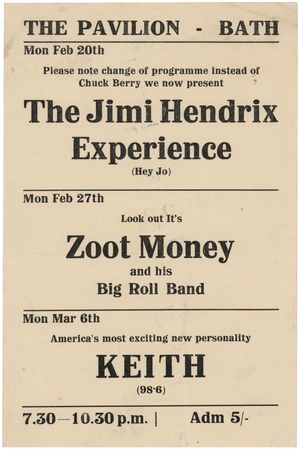 Lot #3232 Jimi Hendrix Experience Original 'The