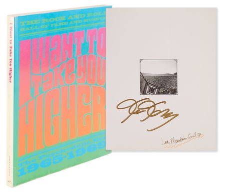 Lot #3440 Ken Kesey and Mountain Girl Signed Book - I Want To Take You Higher - Image 1