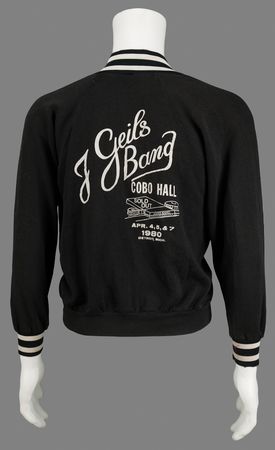 Lot #3603 J. Geils Band 1980 Cobo Hall (Detroit, Michigan) Concert Sweatshirt - Image 1