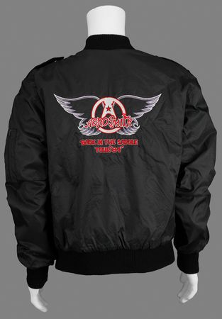 Lot #3475 Aerosmith 1984-1985 Back in the Saddle Tour Crew Jacket - Image 1