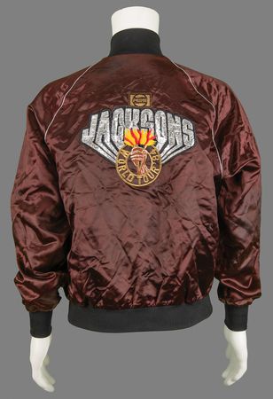 Lot #3632 The Jacksons 1984 Victory Tour Crew Jacket - Image 1