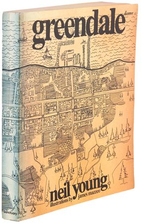 Lot #3562 Neil Young Signed Book - Greendale - Image 3