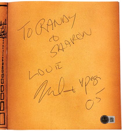 Lot #3562 Neil Young Signed Book - Greendale - Image 4