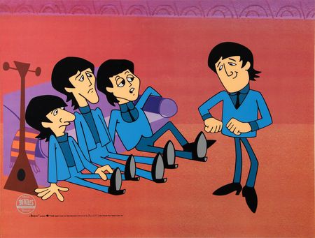 Lot #3128 Beatles (6) Sericels by DenniLu Co. (Ltd. Ed. of 500) - Image 5