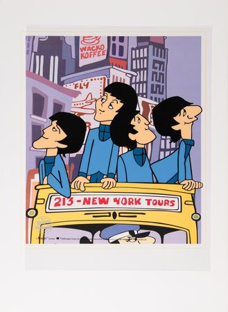 Lot #3128 Beatles (6) Sericels by DenniLu Co. (Ltd. Ed. of 500) - Image 7