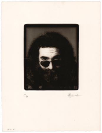 Lot #3310 Jerry Garcia Oversized Lithograph Signed