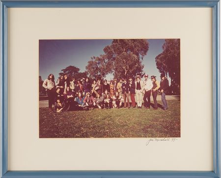 Lot #3317 Grateful Dead Oversized Photograph Signed by Jim Marshall - Image 1