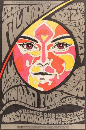 Lot #3406 Concert Poster Lot of (10) with Grateful Dead, Jimi Hendrix, and The Kinks - Image 5