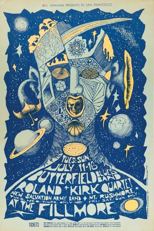 Lot #3406 Concert Poster Lot of (10) with Grateful Dead, Jimi Hendrix, and The Kinks - Image 6