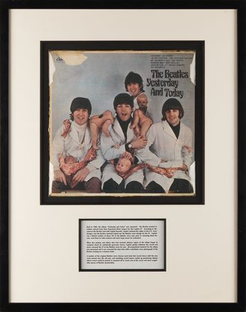 ★BEATLES/Yesterday and Today◇校正刷り★リプロ◇額装 ☆BEATLES/Yesterday and Today◇校正刷り☆リプロ◇額装 【見本