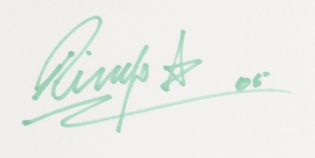 Lot #3196 Ringo Starr Signed Print - 'Hat Man' (Ltd. Ed. #61/100) (29˝ x 23˝) - Image 2