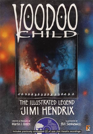 Lot #3250 Jimi Hendrix: George Pratt 'Voodoo Child: The Illustrated Legend of Jimi Hendrix' Artwork - Image 2