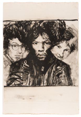 Lot #3250 Jimi Hendrix: George Pratt 'Voodoo Child: The Illustrated Legend of Jimi Hendrix' Artwork - Image 9
