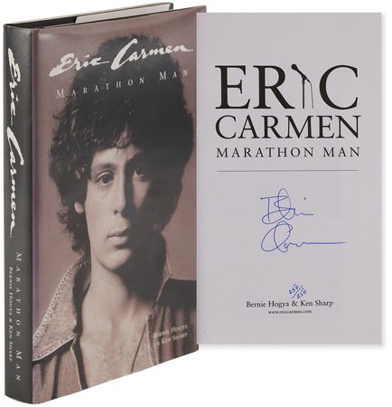 Lot #3493 Eric Carmen Signed Book - Marathon Man (Ltd. Ed. #250/250) - Image 1