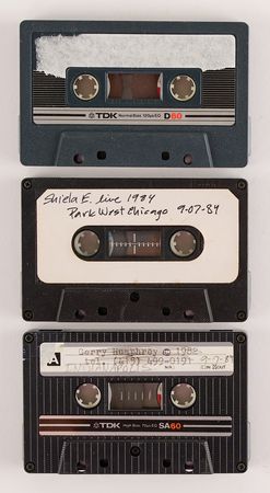 Lot #3644 Prince and Sheila E. (3) Concert and Rehearsal Cassette Tapes - From the Collection of Susie Davis - Image 2