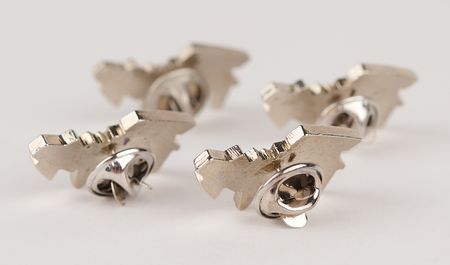 Lot #3653 Prince (4) Purple Rain-Era Lapel Pins - From the Collection of Susie Davis - Image 3