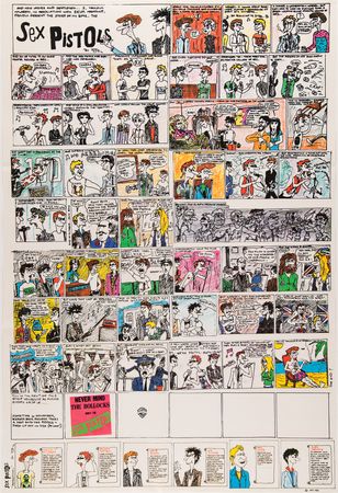 Lot #3583 Sex Pistols Rare Complete 1977 Warner Bros. Records Press Kit for 'Never Mind the Bollocks, Here's the Sex Pistols' - Image 8