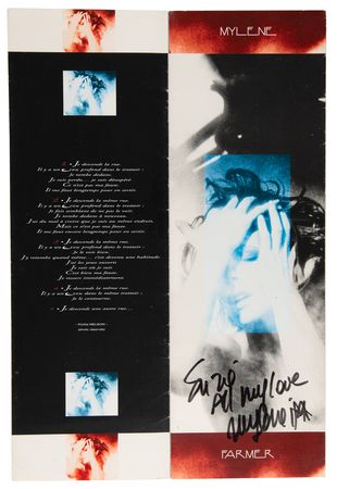 Lot #3675 Mylene Farmer 1996 France Tour Ephemera Collection - From the Collection of Susie Davis - Image 2