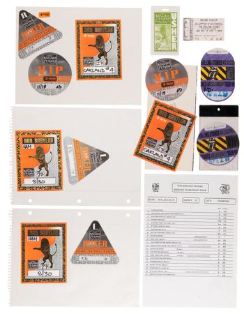 Lot #3276 Rolling Stones Tour Ephemera Collection (1989–2006) - From the Collection of Susie Davis - Image 2