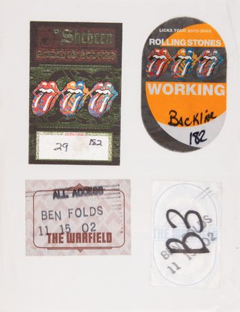 Lot #3276 Rolling Stones Tour Ephemera Collection (1989–2006) - From the Collection of Susie Davis - Image 4