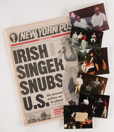 Lot #3687 Sinead O'Connor 1990 World Tour Ephemera Collection - From the Collection of Susie Davis - Image 2