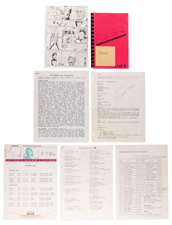 Lot #3259 Mick Jagger 1988 Australasian Tour Ephemera Collection with (4) Signed Christmas Cards - From the Collection of Susie Davis - Image 4