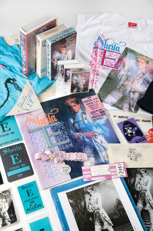 Lot #3624 Sheila E. 1984-1986 Tour Ephemera Collection - From the Collection of Susie Davis - Image 1