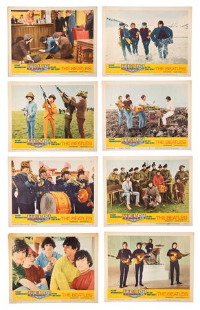 Lot #3133 Beatles (14) Lobby Cards for A Hard Day's Night, Help!, and Let It Be - Image 2