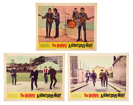 Lot #3133 Beatles (14) Lobby Cards for A Hard Day's Night, Help!, and Let It Be - Image 3