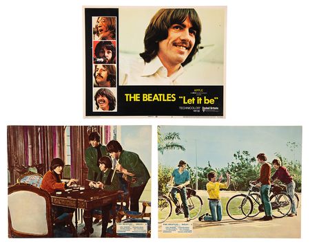 Lot #3133 Beatles (14) Lobby Cards for A Hard Day's Night, Help!, and Let It Be - Image 4