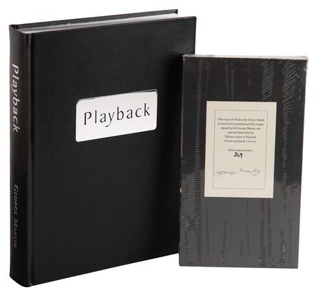 Lot #3185 George Martin Signed Book - Playback (Ltd. Ed. #249/2000) - Image 5