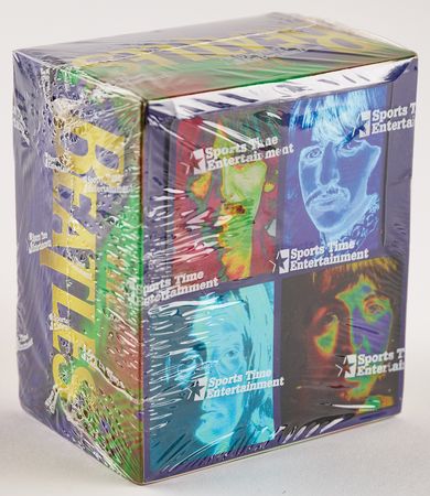 Lot #3154 Beatles (4) Factory Sealed Boxes of 1996 Sports Time Entertainment Trading Cards - Image 2