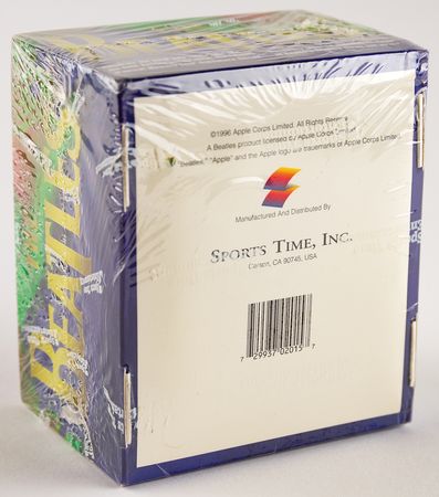 Lot #3154 Beatles (4) Factory Sealed Boxes of 1996 Sports Time Entertainment Trading Cards - Image 3
