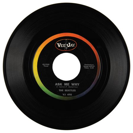 Lot #3116 Beatles Original Issue 1963 'Please Please Me' Single Record (VJ 498) with Misspelled 'The Beattles' Label - The Band's First Published Record in America - Image 2