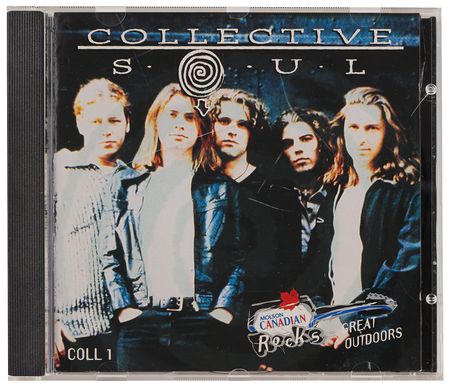 Lot #3673 Collective Soul Signed Promotional CD - Image 1