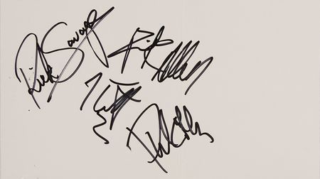 Lot #3600 Def Leppard Signatures - Image 2