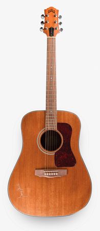 Lot #3404 George Strait Signed Guitar - Guild D4 - Image 3