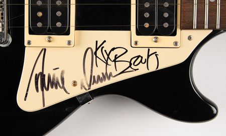 Lot #3401 Brooks and Dunn Signed Guitar - Epiphone LP100 - Image 2