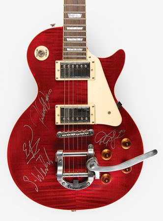 Lot #3696 Stone Temple Pilots Signed Guitar - Epiphone Les Paul - Image 2