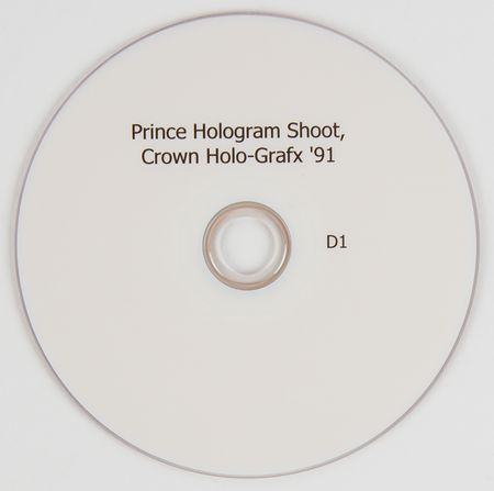 Lot #3634 Prince Original 'Diamonds and Pearls' Hologram Shoot VHS Tape - Image 3