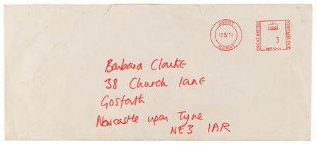 Lot #3024 John Lennon Handwritten 'John & Yoko Peace Club' Questionnaire: 