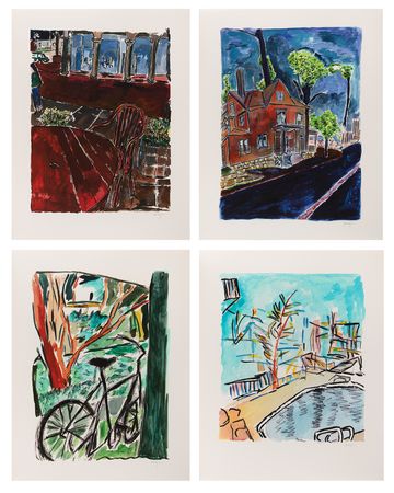 Lot #3204 Bob Dylan Suite of (4) Signed Giclee Prints - 'Drawn Blank, 2013' (Ltd. Ed. #109/295) - Image 1