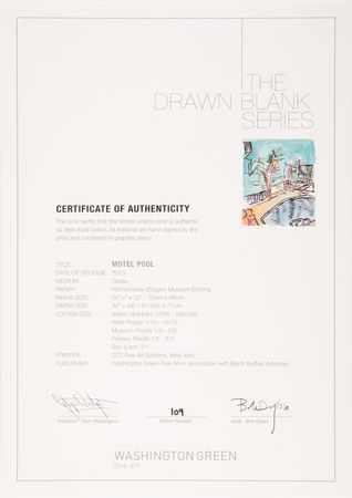 Lot #3204 Bob Dylan Suite of (4) Signed Giclee Prints - 'Drawn Blank, 2013' (Ltd. Ed. #109/295) - Image 13