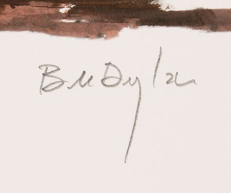 Lot #3204 Bob Dylan Suite of (4) Signed Giclee Prints - 'Drawn Blank, 2013' (Ltd. Ed. #109/295) - Image 3