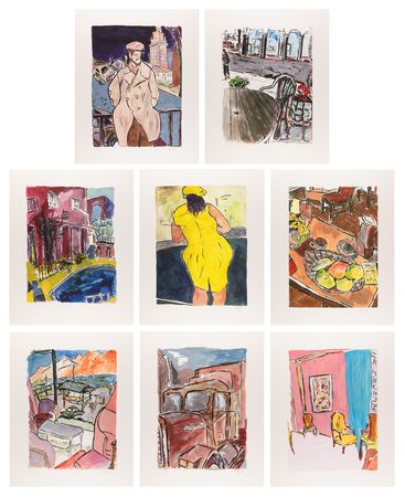 Lot #3203 Bob Dylan Suite of (8) Signed Giclee Prints - 'Drawn Blank, 2011' (Ltd. Ed. #295/295) - Image 1