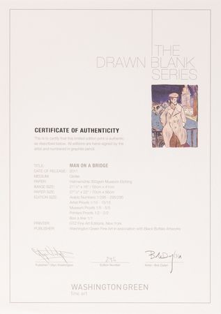 Lot #3203 Bob Dylan Suite of (8) Signed Giclee Prints - 'Drawn Blank, 2011' (Ltd. Ed. #295/295) - Image 19