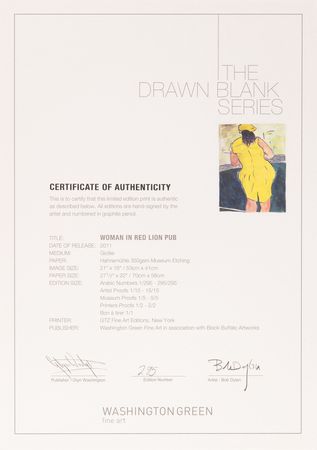 Lot #3203 Bob Dylan Suite of (8) Signed Giclee Prints - 'Drawn Blank, 2011' (Ltd. Ed. #295/295) - Image 22