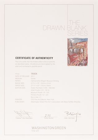 Lot #3203 Bob Dylan Suite of (8) Signed Giclee Prints - 'Drawn Blank, 2011' (Ltd. Ed. #295/295) - Image 25